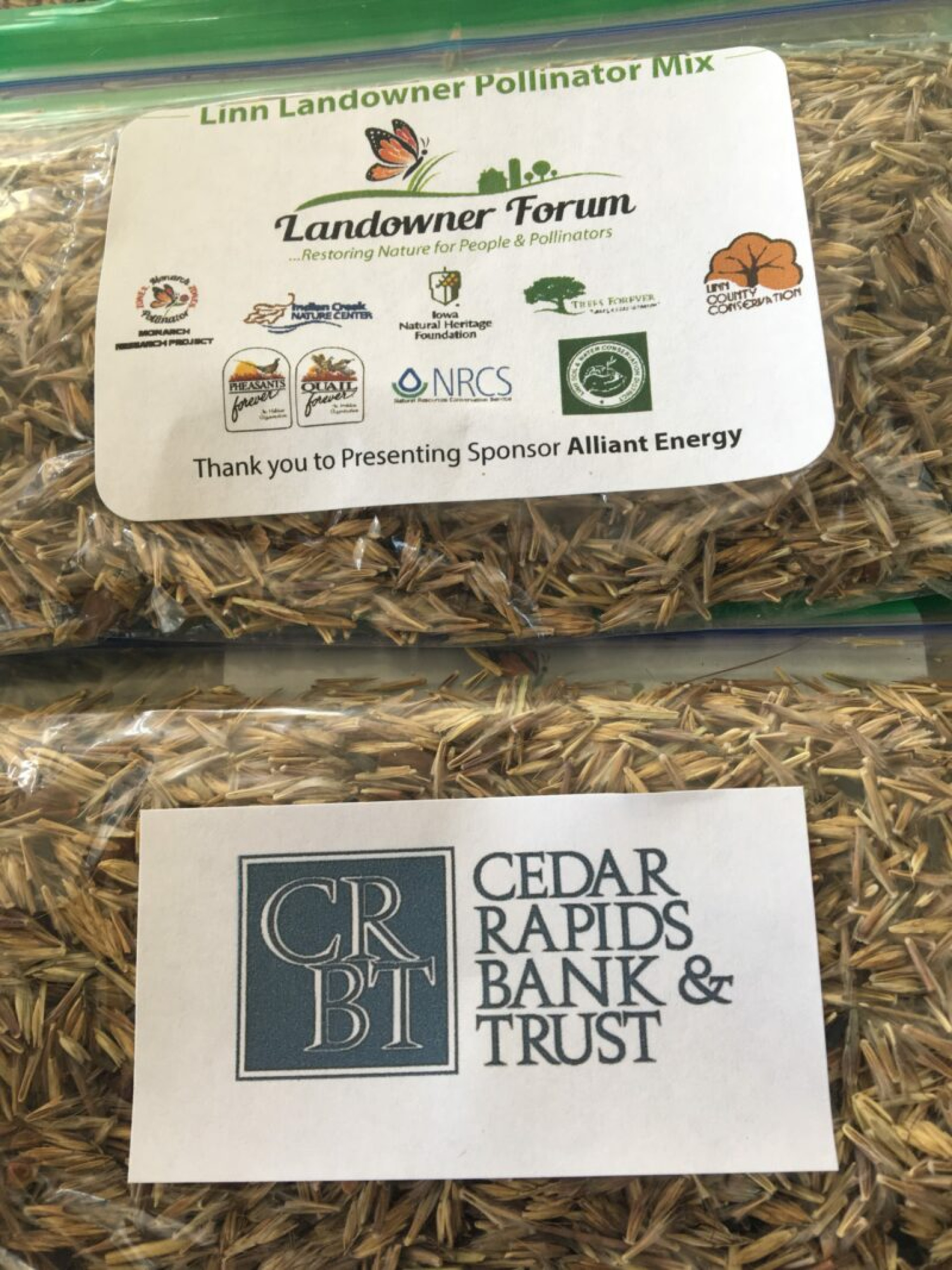 Shout out to Cedar Rapids Bank & Trust!